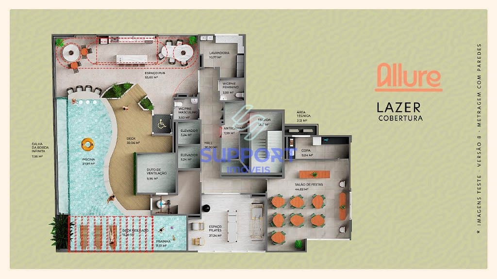 Apartamento, 2 quartos, 58 m² - Foto 3