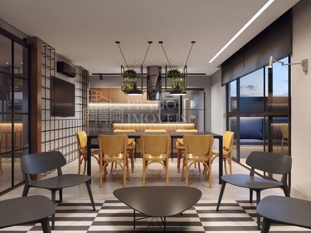 Studio 1 quarto e 1 banheiro, à venda, no bairro Mercês em Curitiba
