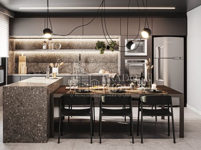 Apartamento com 105m² 1 quarto e 1 banheiro, à venda, no bairro Portão em Curitiba
