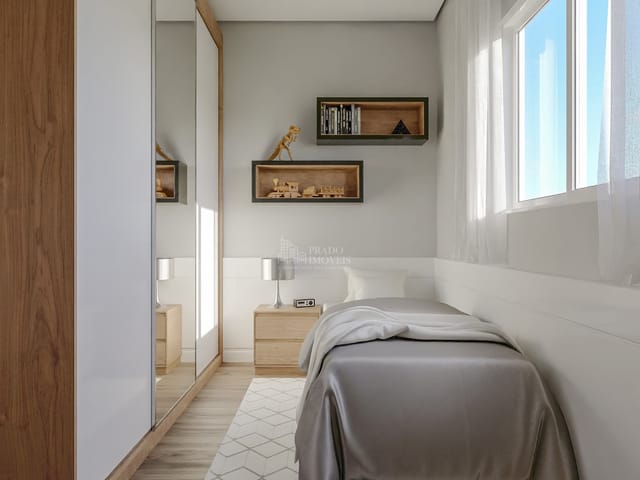 Apartamento com 66m² 2 quartos e 2 banheiros, à venda, no bairro Tingui em Curitiba