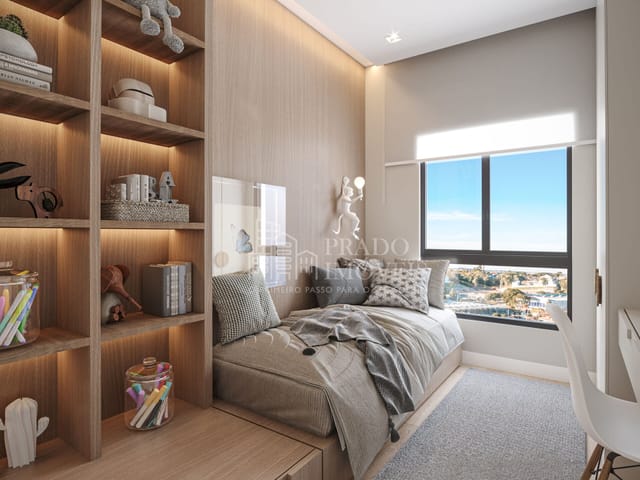 Apartamento 3 quartos e 2 banheiros, à venda, no bairro Tingui em Curitiba