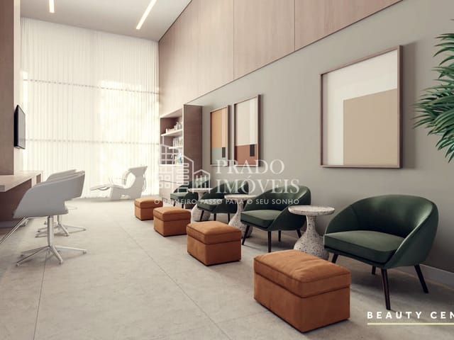 Apartamento com 53m² 1 quarto e 1 banheiro, à venda, no bairro Mossunguê em Curitiba