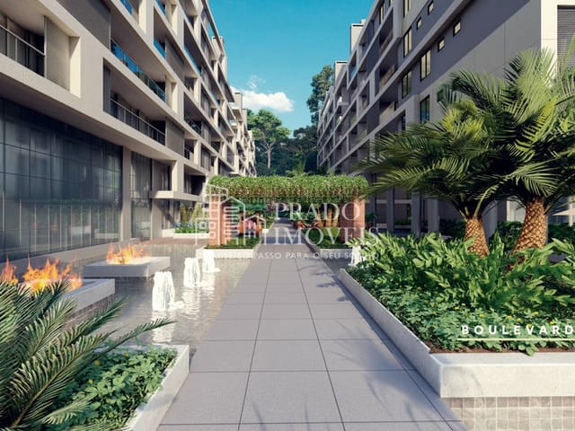Apartamento com 53m² 1 quarto e 1 banheiro, à venda, no bairro Mossunguê em Curitiba