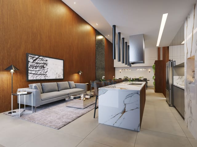 Apartamento 3 quartos e 4 banheiros, à venda, no bairro Água Verde em Curitiba