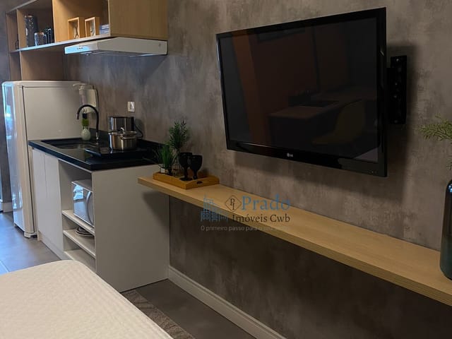 Studio 1 quarto e 1 banheiro, à venda, no bairro Portão em Curitiba