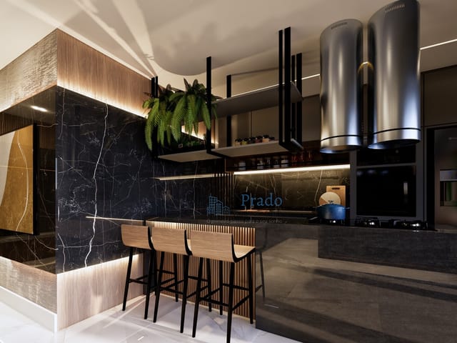 Apartamento 3 quartos e 3 banheiros, à venda, no bairro Mossunguê em Curitiba