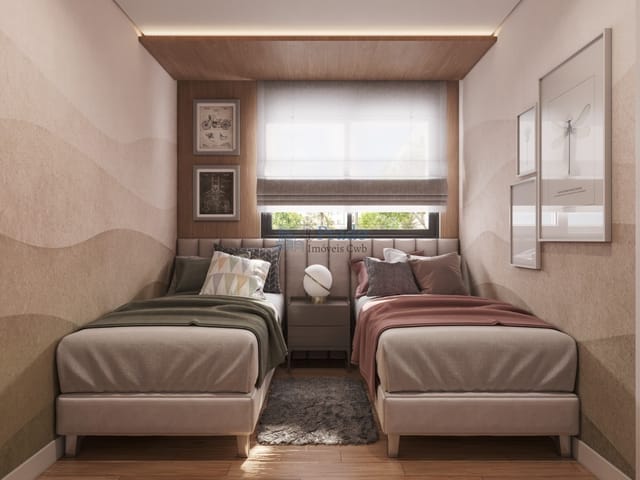 Apartamento 2 quartos e 2 banheiros, à venda, no bairro Cidade Industrial em Curitiba