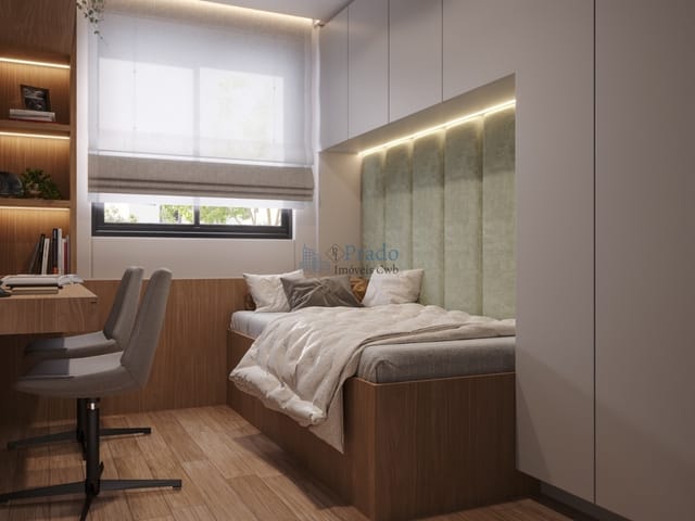 Apartamento 2 quartos e 2 banheiros, à venda, no bairro Cidade Industrial em Curitiba
