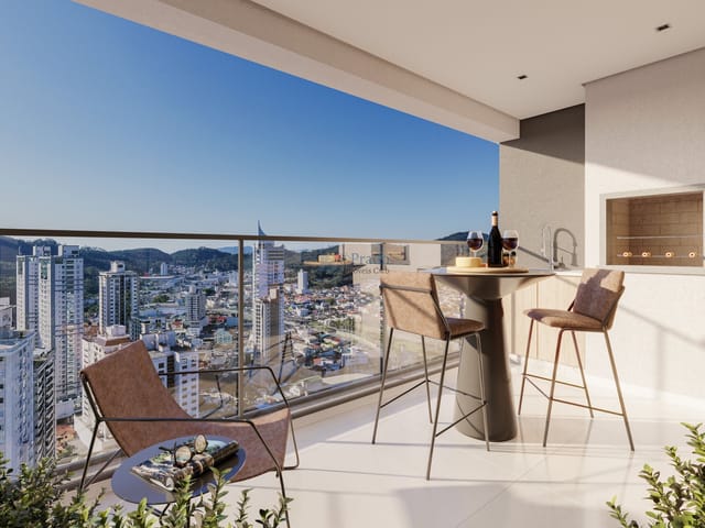Apartamento 3 quartos e 4 banheiros, à venda, no bairro Fazenda em Itajaí
