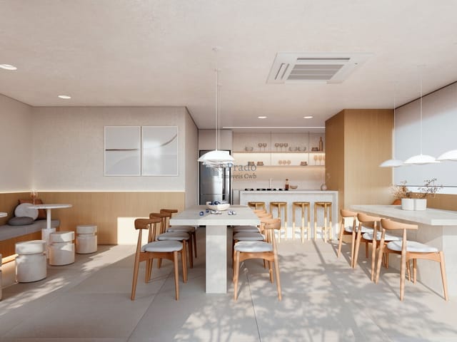 Studio 1 quarto e 1 banheiro, à venda, no bairro Mercês em Curitiba