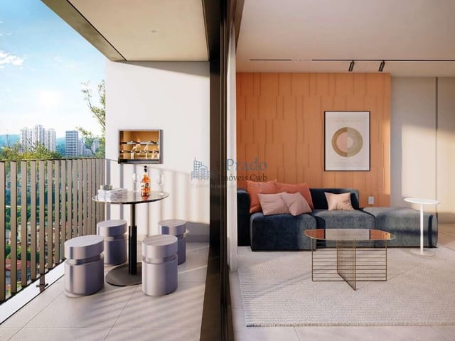 Apartamento 3 quartos e 2 banheiros, à venda, no bairro Campina do Siqueira em Curitiba