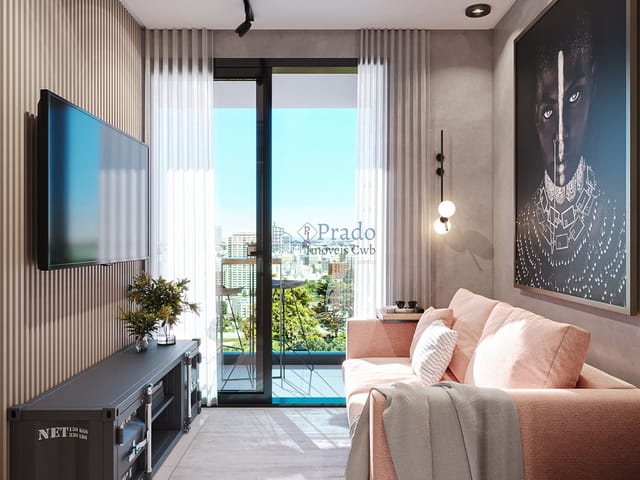 Apartamento 2 quartos e 2 banheiros, à venda, no bairro Portão em Curitiba