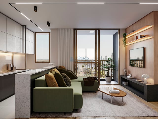 Apartamento 3 quartos e 2 banheiros, à venda, no bairro Juvevê em Curitiba