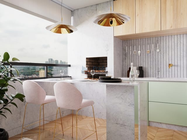 Apartamento com 110m² 3 quartos e 2 banheiros, à venda, no bairro Centro em Pinhais