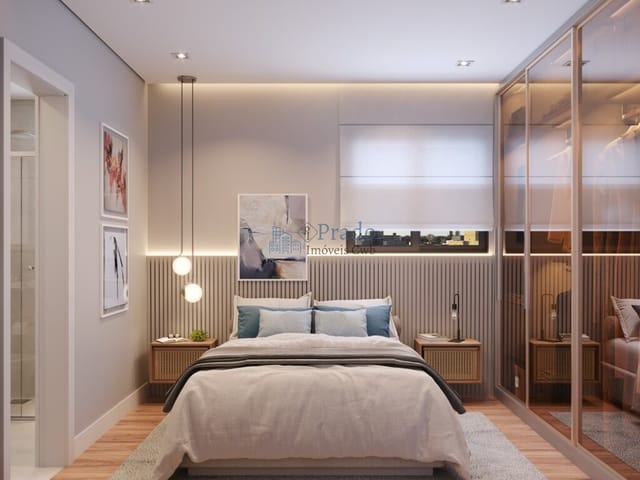 Apartamento 2 quartos e 2 banheiros, à venda, no bairro Hauer em Curitiba