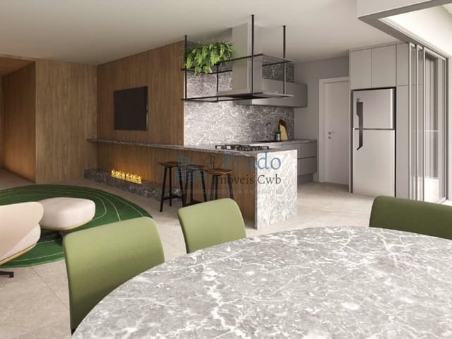 Apartamento 3 quartos e 4 banheiros, à venda, no bairro Seminário em Curitiba