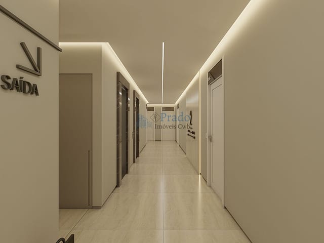 Sala com 72m², à venda, no bairro Batel em Curitiba