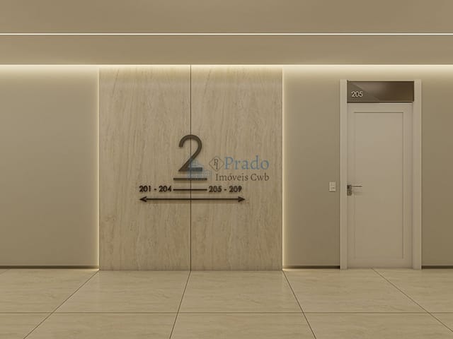 Sala com 72m², à venda, no bairro Batel em Curitiba