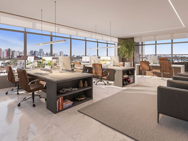 Sala com 72m², à venda, no bairro Batel em Curitiba