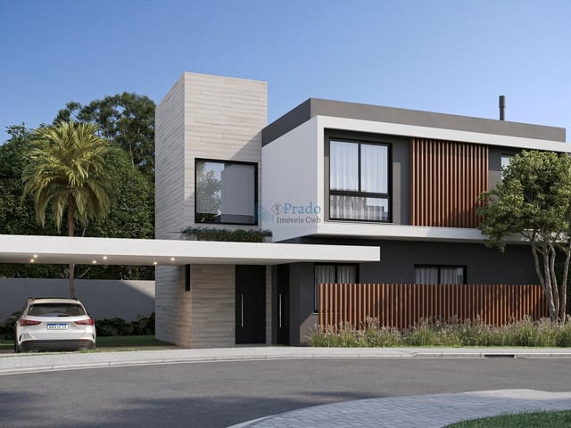 Sobrado com 275m² 3 quartos e 4 banheiros, à venda, no bairro Santa Felicidade em Curitiba