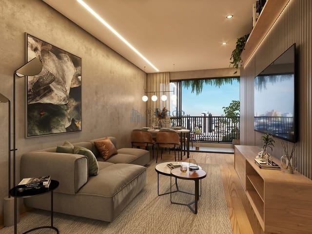 Apartamento 2 quartos e 1 banheiro, à venda, no bairro Centro em Curitiba