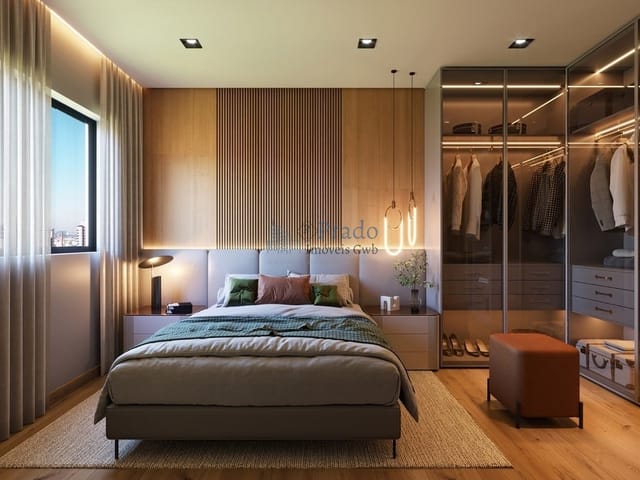 Apartamento 2 quartos e 1 banheiro, à venda, no bairro Centro em Curitiba