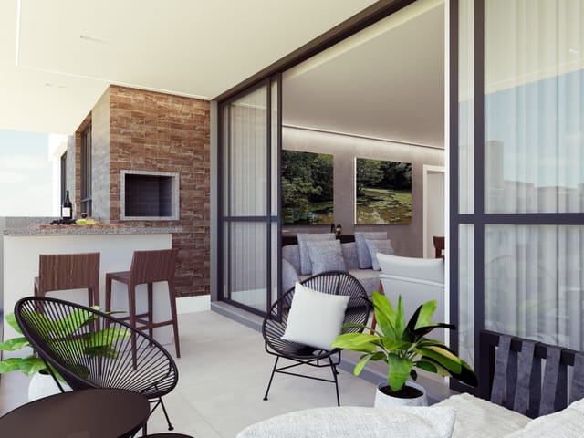 Apartamento 3 quartos e 5 banheiros, à venda, no bairro Água Verde em Curitiba