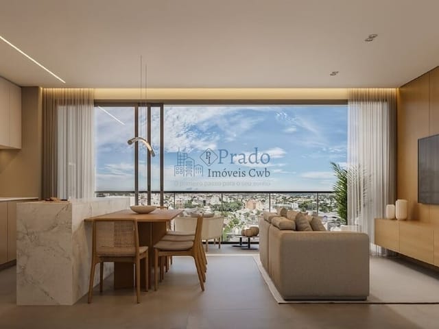 Apartamento com 132m² 2 quartos e 2 banheiros, à venda, no bairro Portão em Curitiba