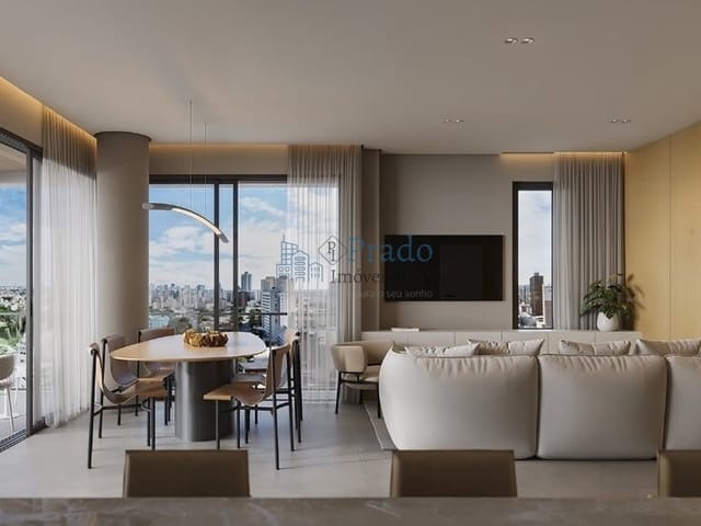 Apartamento com 132m² 2 quartos e 2 banheiros, à venda, no bairro Portão em Curitiba