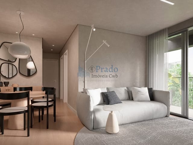 Apartamento 2 quartos e 2 banheiros, à venda, no bairro Boa Vista em Curitiba