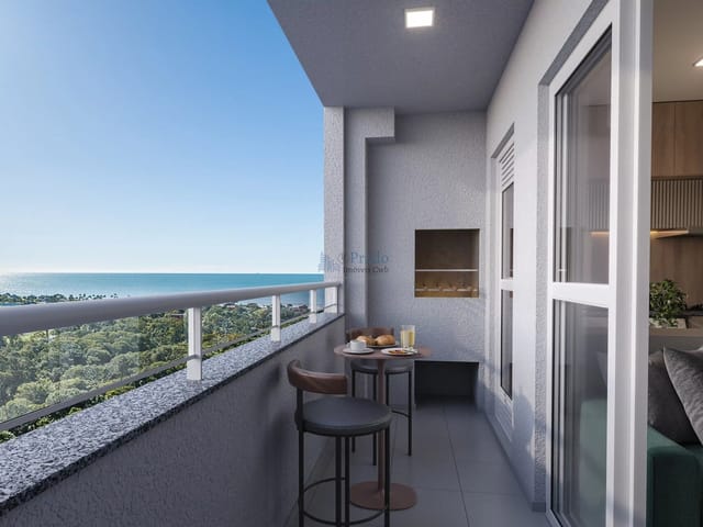 Apartamento com 93m² 2 quartos e 1 banheiro, à venda, no bairro Maresia em Itapoá
