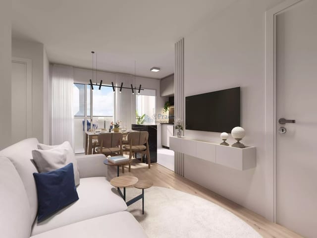Apartamento com 83m² 2 quartos e 1 banheiro, à venda, no bairro Espinheiros em Joinville