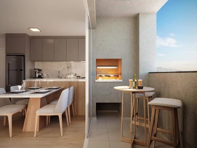 Apartamento com 89m² 2 quartos e 1 banheiro, à venda, no bairro Glória em Joinville