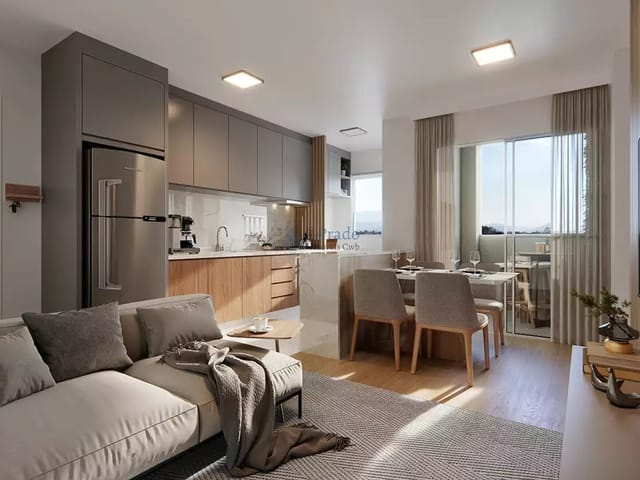 Apartamento com 89m² 2 quartos e 1 banheiro, à venda, no bairro Glória em Joinville