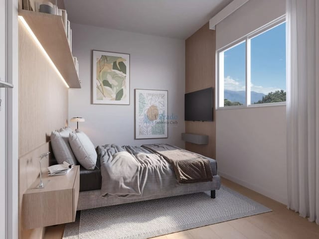 Apartamento com 60m² 2 quartos e 1 banheiro, à venda, no bairro Pirabeiraba (Pirabeiraba) em Joinville