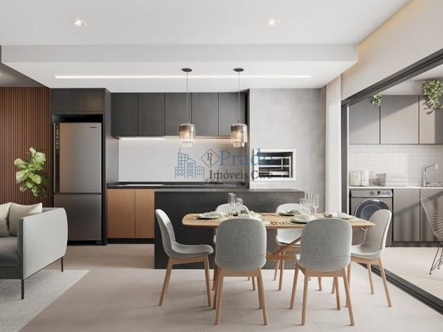 Studio 1 quarto e 1 banheiro, à venda, no bairro Novo Mundo em Curitiba