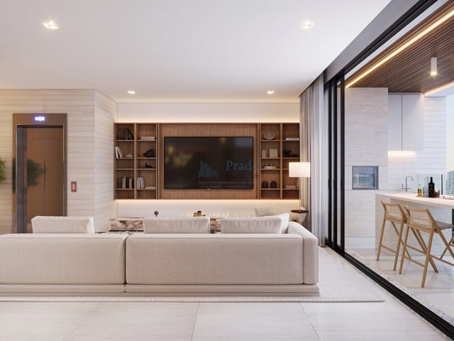 Cobertura / Penthouse 3 quartos e 5 banheiros, à venda, no bairro Mossunguê em Curitiba