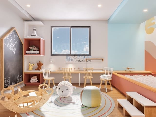 Apartamento 2 quartos e 2 banheiros, à venda, no bairro Estância Pinhais em Pinhais
