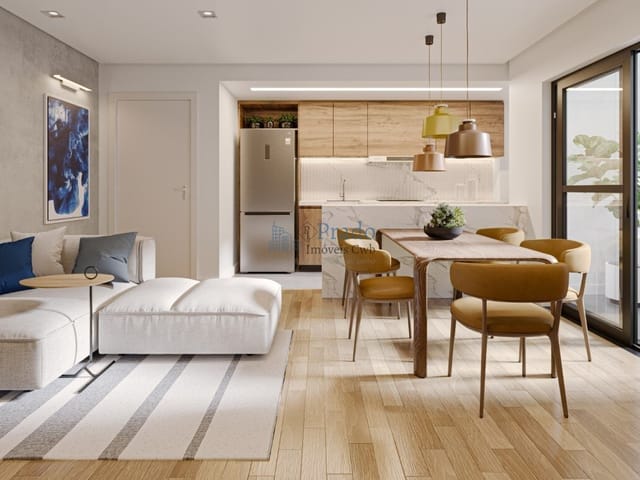 Apartamento 3 quartos e 1 banheiro, à venda, no bairro Estância Pinhais em Pinhais