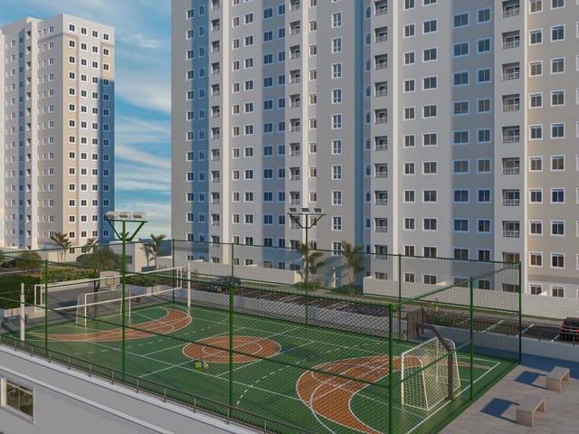 Apartamento 2 quartos e 1 banheiro, à venda, no bairro Pinheirinho em Curitiba