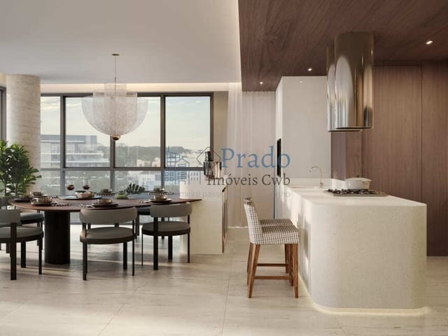 Apartamento com 193m² 3 quartos e 3 banheiros, à venda, no bairro Cabral em Curitiba