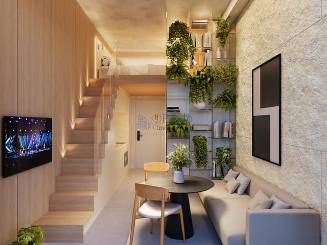 Studio 1 quarto e 1 banheiro, à venda, no bairro Centro em Curitiba