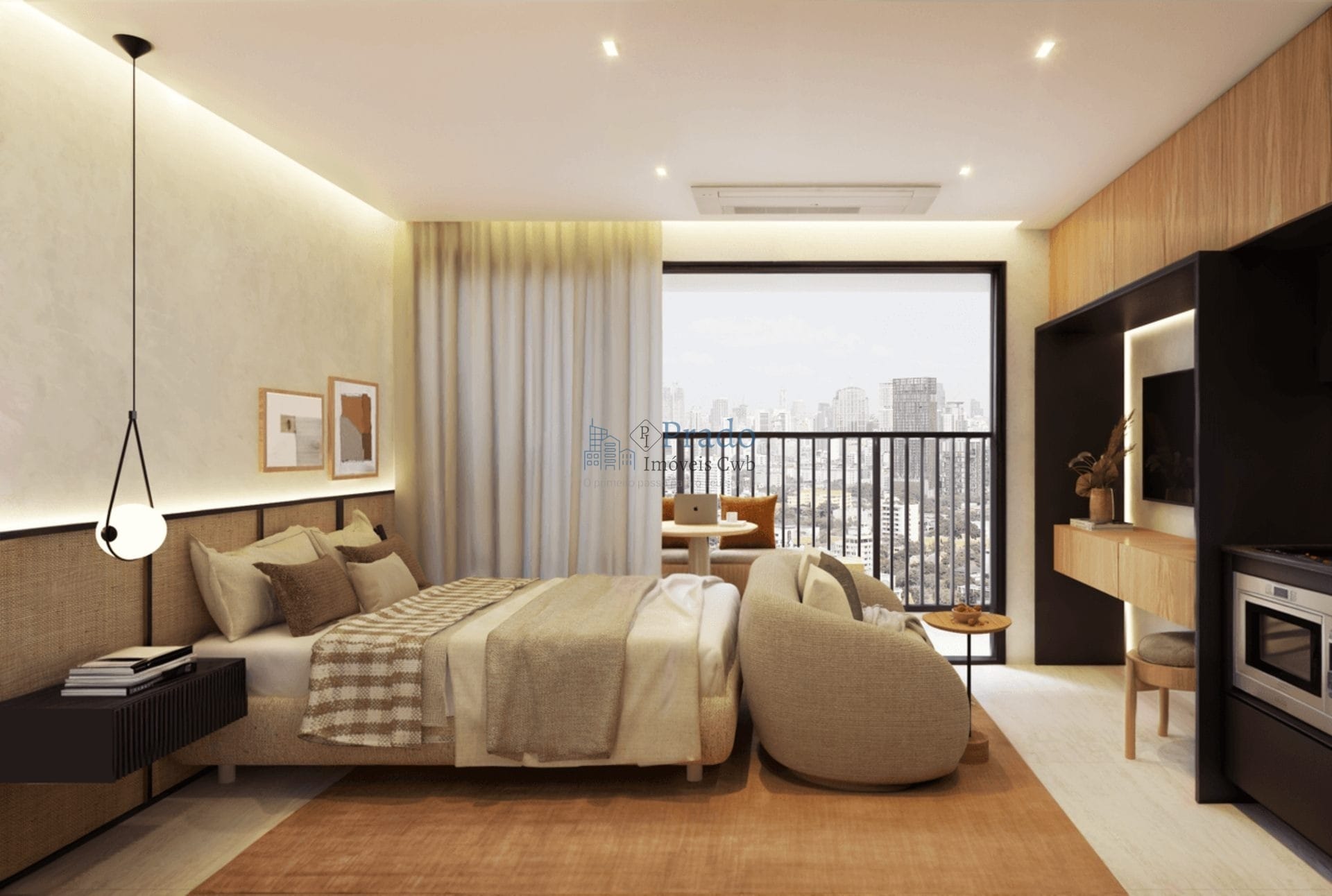 Apartamento à venda com 1 quarto, 25m² - Foto 2