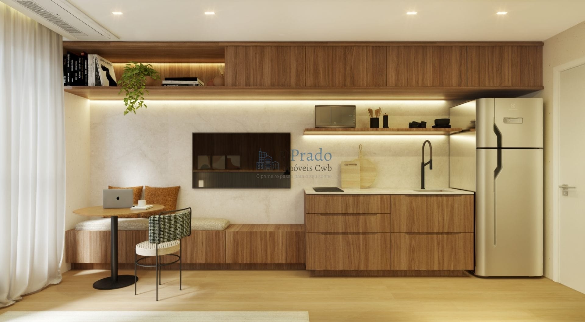 Apartamento à venda com 1 quarto, 25m² - Foto 4