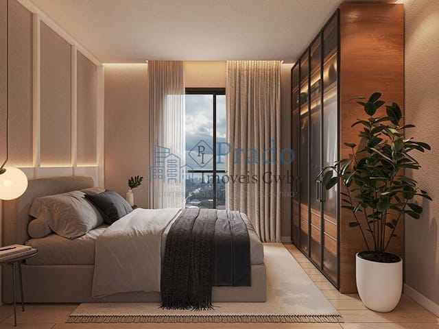 Apartamento 2 quartos e 2 banheiros, à venda, no bairro Santa Quitéria em Curitiba