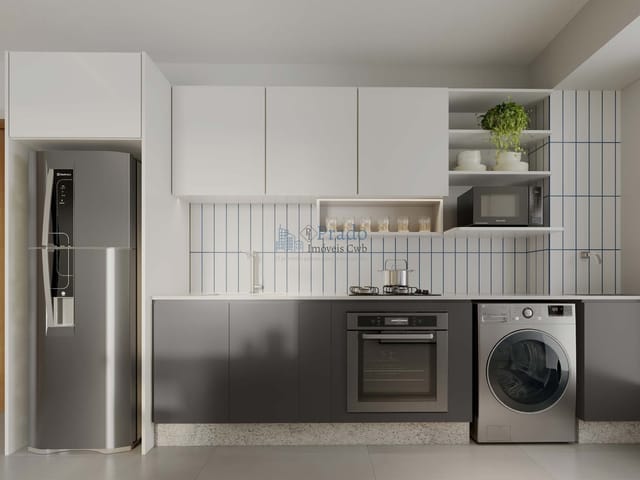 Apartamento 1 quarto e 1 banheiro, à venda, no bairro Novo Mundo em Curitiba