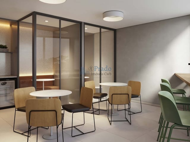 Apartamento 1 quarto e 1 banheiro, à venda, no bairro Novo Mundo em Curitiba