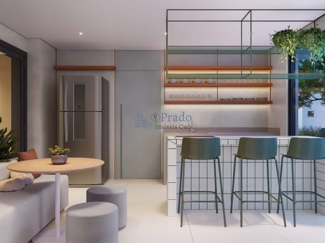 Apartamento 2 quartos e 2 banheiros, à venda, no bairro Novo Mundo em Curitiba