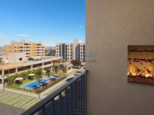 Apartamento 2 quartos e 1 banheiro, à venda, no bairro Cidade Industrial em Curitiba