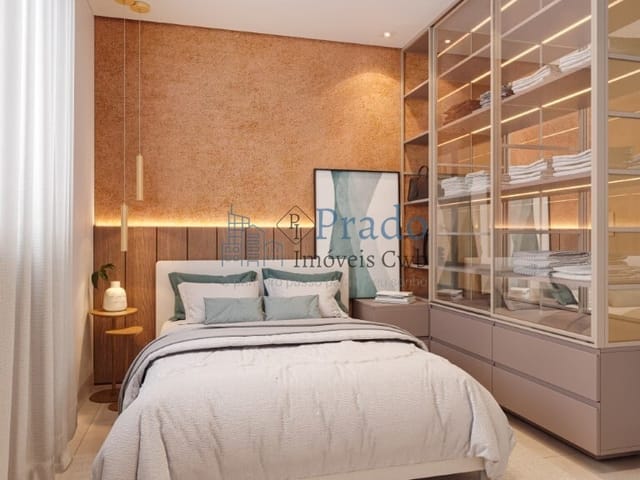 Apartamento 2 quartos e 1 banheiro, à venda, no bairro Cidade Industrial em Curitiba